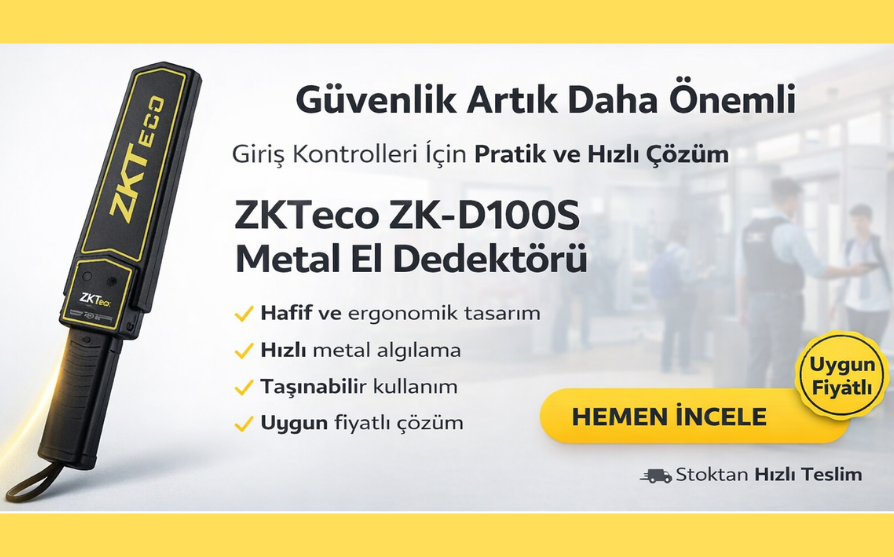 ZKTECO EL DEDEKTÖRÜ