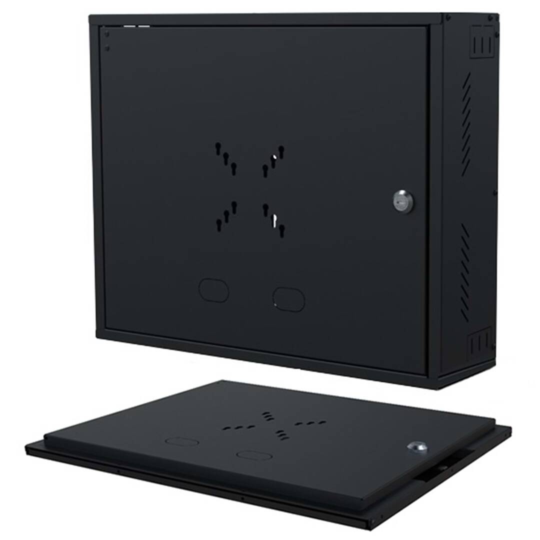 TRK-LİNK Dvr Box Kabini Siyah 19_ 550x450x150 (Demonte) DVR-L