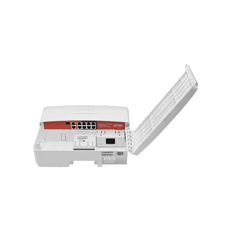 Wi-Tek WI-PS210G-O V2 6FE(POE) 2GE(Hİ-POE) 2ge 1sfp Outdoor Poe Switch