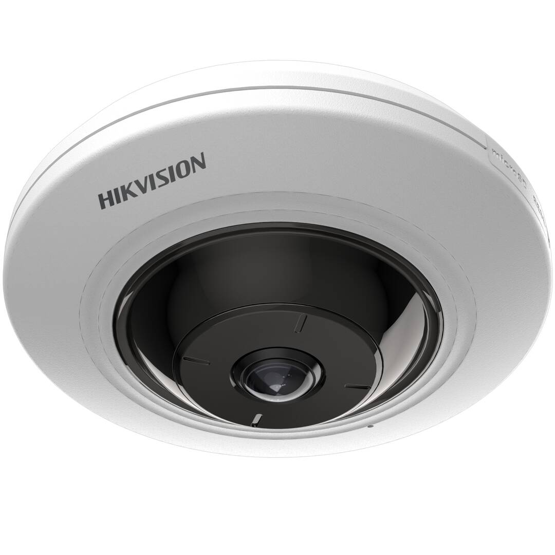 Hikvision DS-2CD2955G0-ISU 5MP Fisheye 1.05mm M12 Lens H.265 IP Dome Kamera