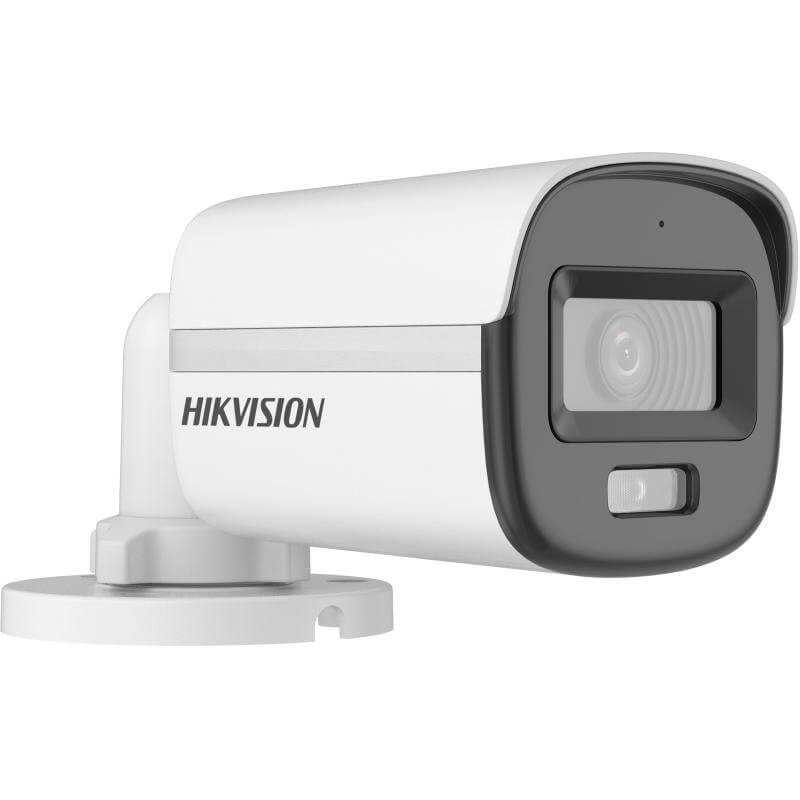 Hikvision DS-2CE10DF0T-LPFS 2 MP 2.8 Mm Sesli Colorvu Analog Bullet Güvenlik Kamerası