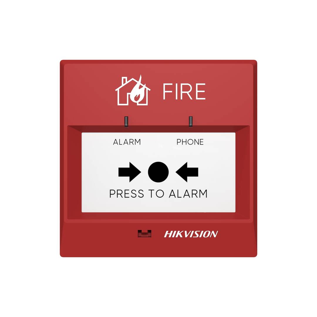Hikvision HF-CMP1 Konvansiyonel Yangın Alarm Butonu (Tekrar Kurulabilir)
