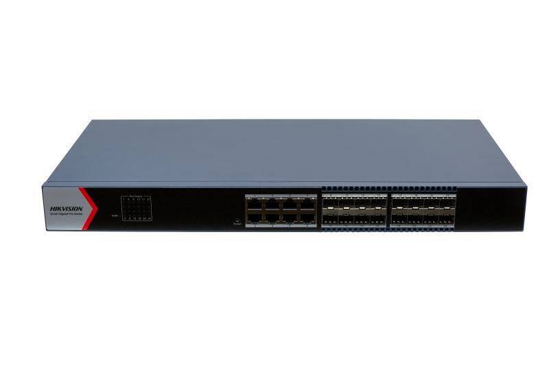 Hikvision DS-3E1524-SI-16F8T Switch Gigabit 24 Port (8 Rj45 + 16 Sfp)