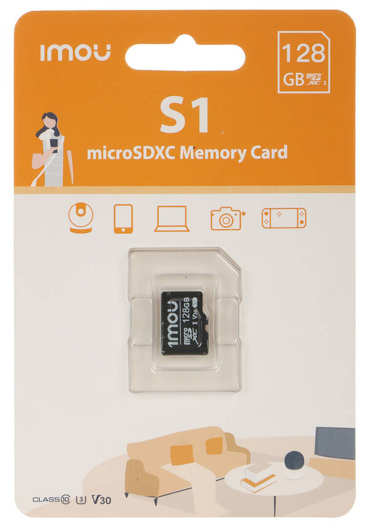 Imou ST2-128-S1 Micro SD 128 GB Hafıza Kartı