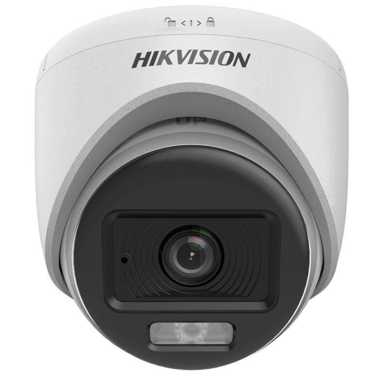 Hikvision DS-2CE70DF0T-LPFS 2MP 2.8mm Sabit Lensli ColorVu IR Turret Güvenlik Kamerası