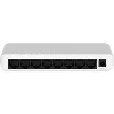 Ttec 08100SW 8 Portlu 0/100 Fast Ethernet Tak Çalıştır Switch Plastik Kasa (Tss)