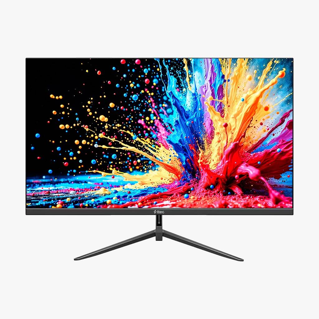 TTEC M27SF 27 İnç FHD Çerçevesiz LED Monitör VGA HDMI (TSS)