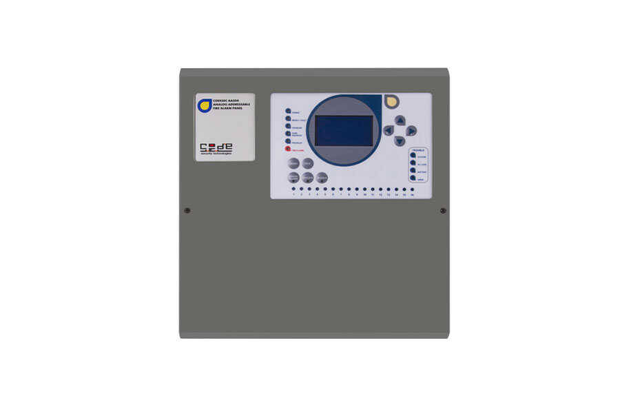 Codesec AA-504-2 Adresli Yangın Paneli (2 Loop Kartı Takılabilir)
