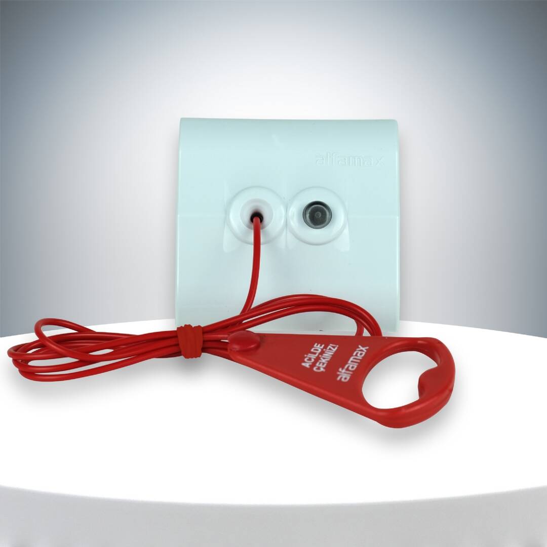 Alfamax Al-0808-I Banyo /Wc Acil İple Çekme Butonu