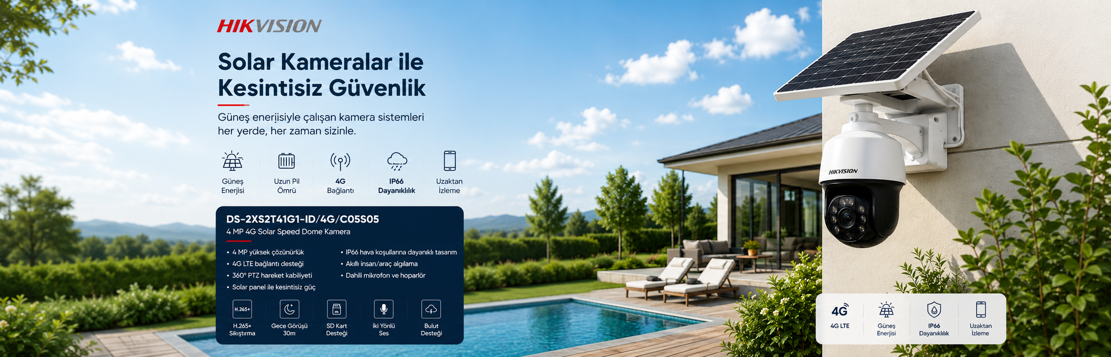 Hikvision Solar Kamera